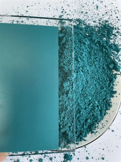 Couleurs de verre Vert Paon PG26